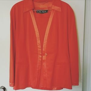 Escada Skirt Suit 44